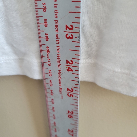 4/$15 SALE BCBGMAXAZRIA | Optic White Flutter Sleeve Tank Top Blouse NEW X-Large - Picture 8 of 8